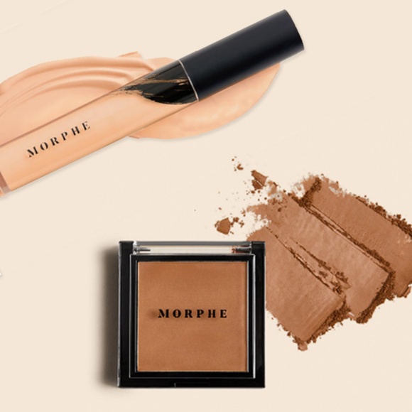 bronzer and concealer